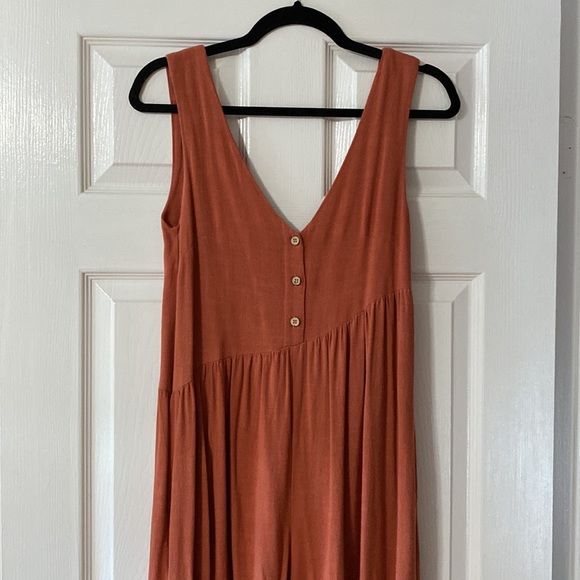 Carson Jumpsuit - Rust - Picture 2 of 2